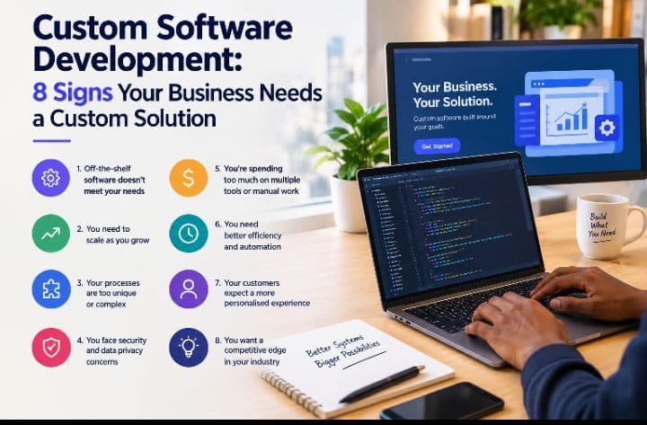 Custom Software Development: 8 Signs Your Business Needs a Custom Solution
